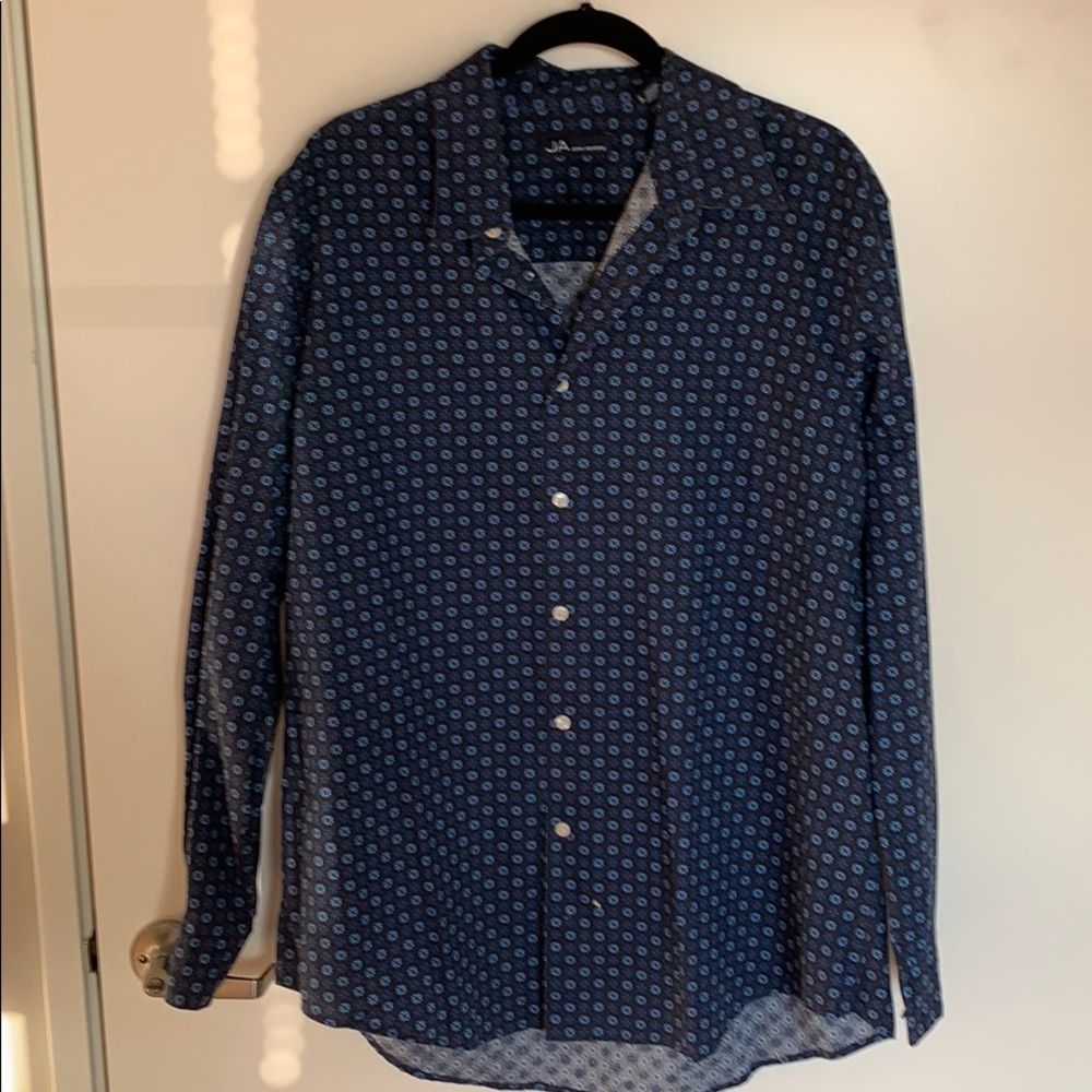 John Ashcroft Floral Button Down Shirt